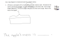 Mass and Measurement of Fruits