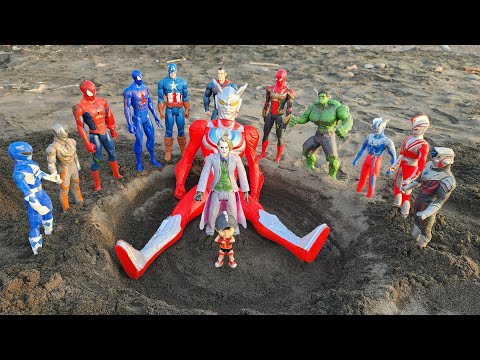 ULTRAMAN ZERO BINGUNG, ULTRAMAN TIDUR BANGUN, ULTRAMAN TIGA BANTU SDPIERMAN, HULK DI KUBURKAN