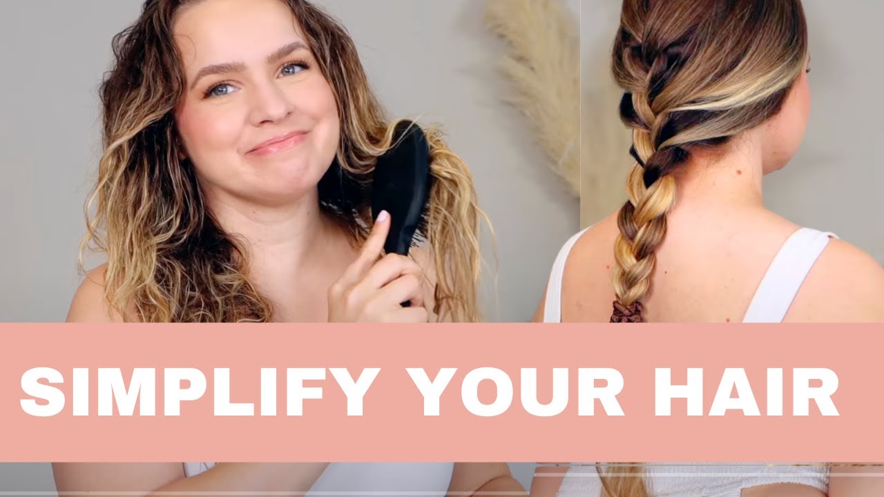 How to keep hair low maintenance Care Style - KayleyMelissa