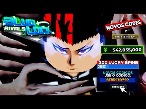 BLUE LOCK RIVALS: CORRE!! 5 NOVOS CÓDIGOS +TODOS CODIGOS DO BLUE LOCK RIVALS