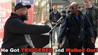 Whiny Black Liberal RAGE QUITS After Being Told White Privilege Is a LIE