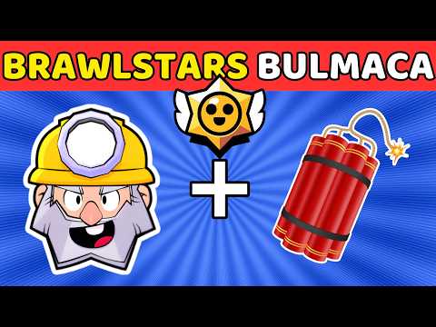 Brawl Stars Emojilerle Karakterleri Tahmin Et! 😎 30 Zor Soru – Pro musun, Noob mu? Mina Ziggy Edgar