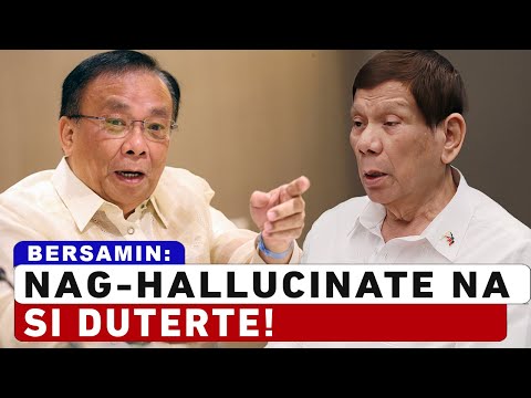 Bersamin Vs Duterte: Digong Nag-Hallucinate na?