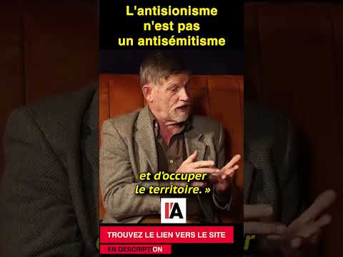 L'antisionisme n'est pas un antisémitisme - Michel Collon #gaza #palestine #israel