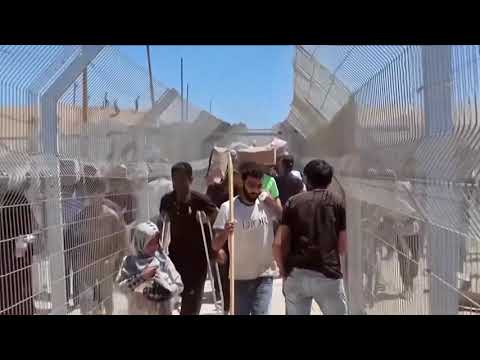 YouTube video thumbnail: Divisive US- and Israeli-Backed Gaza aid Group Ends Operations 