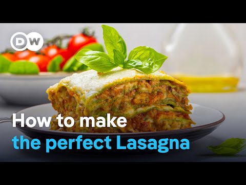 YouTube video thumbnail: How to Make an Authentic Lasagna Alla Bolognese