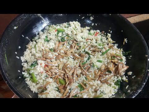 Nasi Goreng Kampung Kangkung Dan Kacang Panjang Sodap Sangat