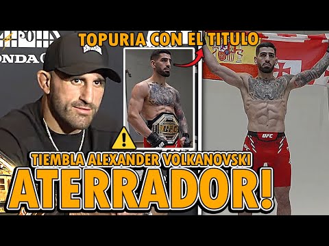 Brutal Asi Luce Ilia Topuria Antes De Ufc Volkanovski Amenaza A