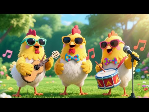Trông kia đàn gà con lông vàng - Nhạc Thiếu Nhi Vui Nhộn 🐥 Nhạc Đàn Gà Ca Hát Vui Nhộn