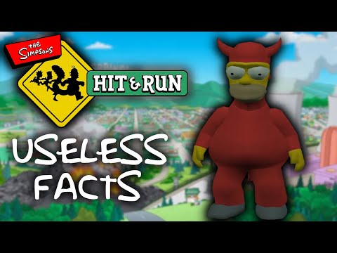 45 Minutes of Useless The Simpsons: Hit & Run Facts