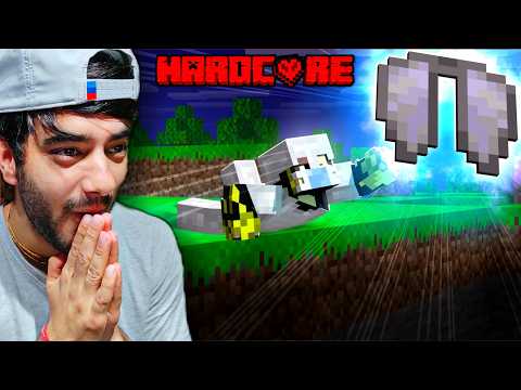 I ALREADY GOT ELYTRA in Hardcore Minecraft