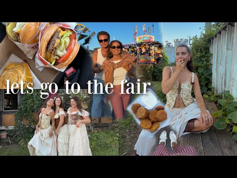 VLOG: MN State Fair food, Renaissance Faire & Palm Springs!