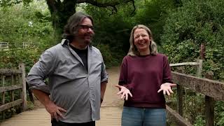 YouTube video thumbnail:  Winnie-the-Pooh Turns 100: Playing Poohsticks in Woods Behind the Classic