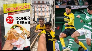 Sporting Lissabon vs. Young Boys UEL Stadionvlog und 2.50€ Döner tasting 🤣🇵🇹🔥