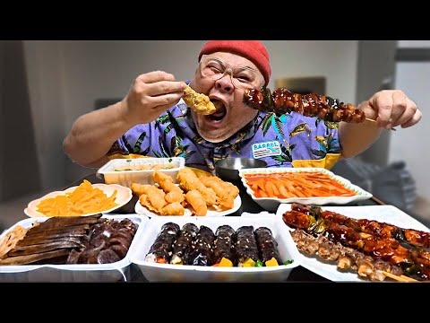 더고아재! 분식 땡길때~좀만 사려다가...여러분도 이러시죠?공감ㅇㅈ? 🇰🇷│Bunsik, Dak-kkochi Mukbang Eatingshow