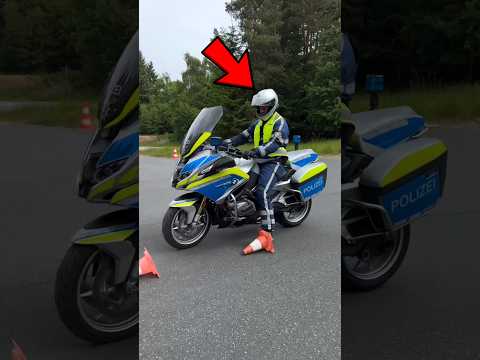 Germany police officer road test