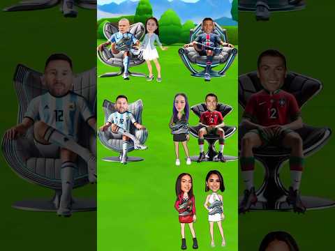 ¿De_qué_amante_aceptará_ CristianoRonaldo_un_regalo__Ronaldo_vs_Haaland_vs_Messi_vs_Mbappé_👟⚽🤩