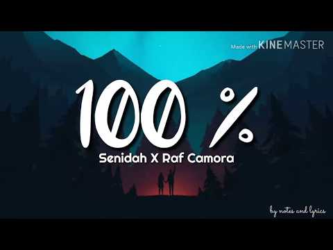 Senidah ft. Raf Camora - 100% (Lyrics)