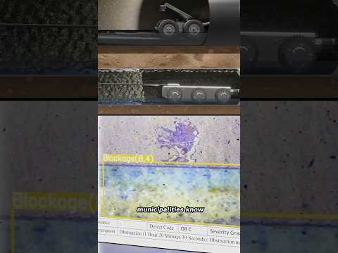 These Robots go inside water pipes | #facts #shorts #robot #science