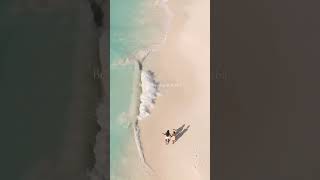 Beach hopping in Aruba might be the easiest adventure in the Caribbean.🏝️ #Beach #Ocean #Aruba