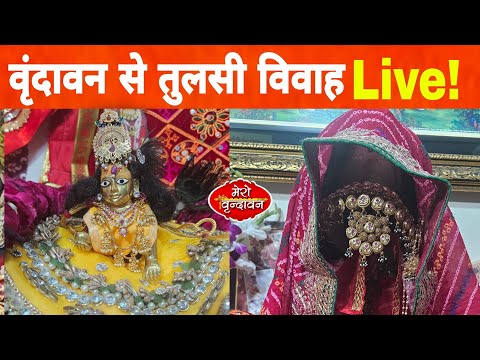 Vrindavan से तुलसी विवाह Live!