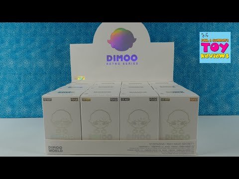 Dimoo Retro Series Collector Figure Blind Box Pop Mart Unboxing