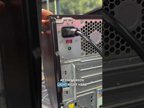 Flickering PSU! #tech #techtips #computerrepair #pcrepair #pc #repair #techrepair