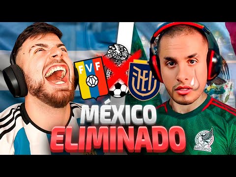 HUMILLACIÓN HISTORICA: MÉXICO ELIMINADO EN FASE DE GRUPOS. DEBATE CON MEXICANO DOLIDO (COPA AMÉRICA)