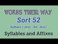 Understanding Suffixes and Their Meanings