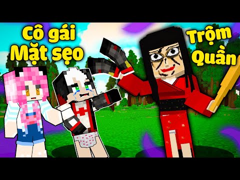 MỀU BẤT NGỜ PHÁT HIỆN MA NỮ DƯỚI CẦU THANG TRONG MINECRAFT*REDHOOD THỬ THÁCH BẬC THANG KINH DỊ