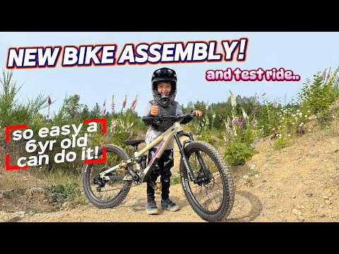 Spawn Cycles Rokkusuta 22” MTB Assembly - so easy a 6yr old can do it!