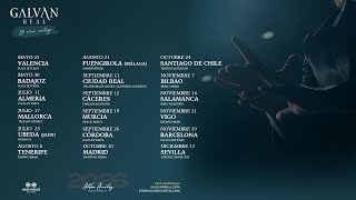 Venta de Entradas: www.galvanreal.com (Gira 2026)