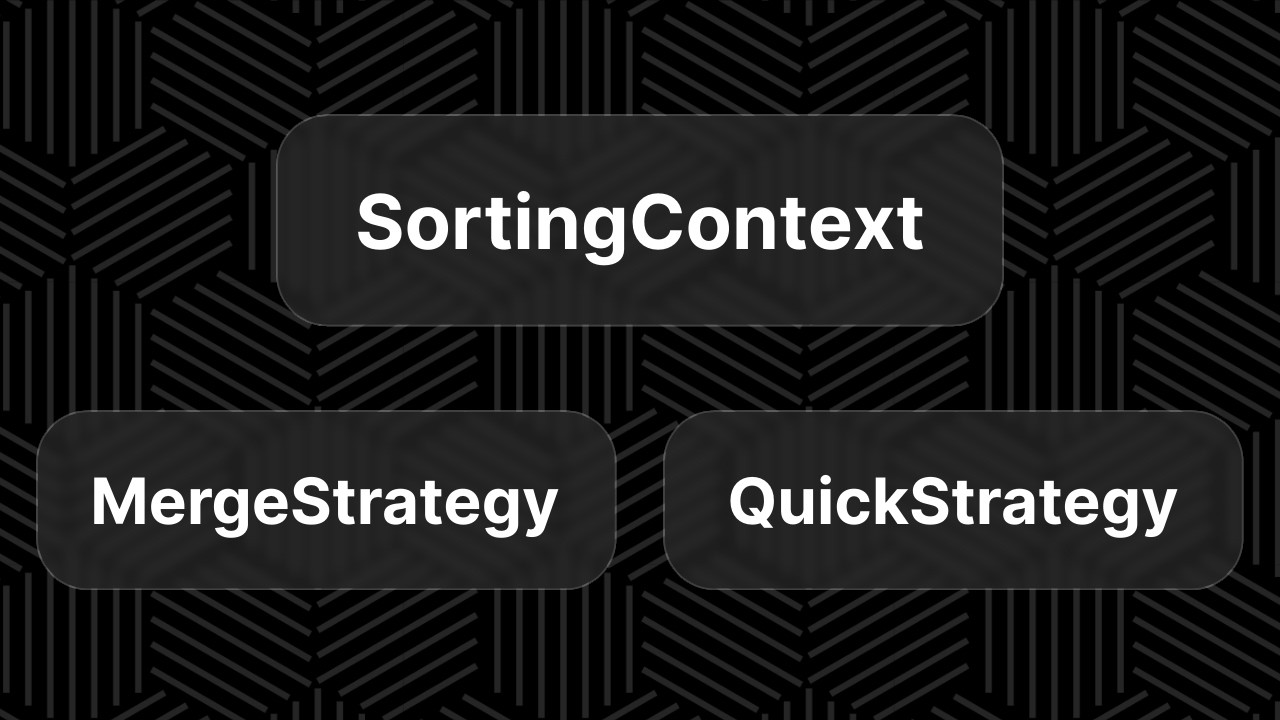 The Strategy Design Pattern in JavaScript: A Sorting Example video thumbnail