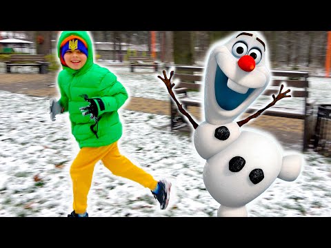 Egorka and Yarik and their story about the First Snow // Егорка и Ярик и их История про Первый Снег