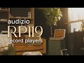 Audizio RP119 Vinyl Player with Bluetooth In/Out - Gold