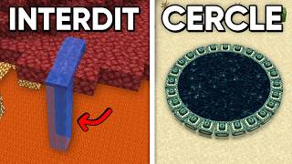 J'ai testé les astuces ILLÉGALES de Minecraft..
