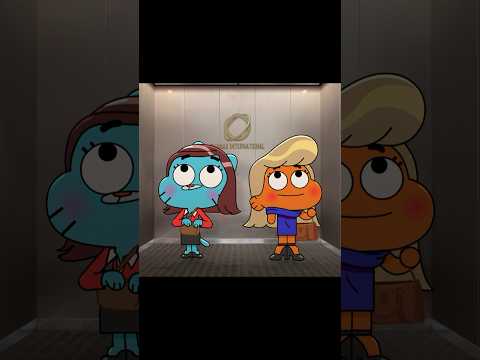 When the gumball family swapped lives. #shorts #gumball