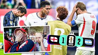 ARGENTINA KNOCK ENGLAND OUT THE WORLD CUP!