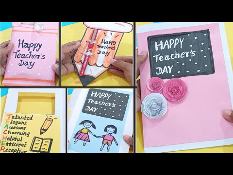 3 different types of gift ideas for teacher's day🤩🤗#craft #art #gifts #ideas #teachersday