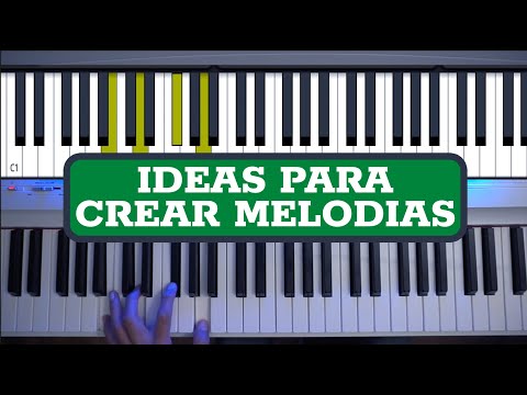 Ideas para crear melodías en piano en nivel básico e intermedio