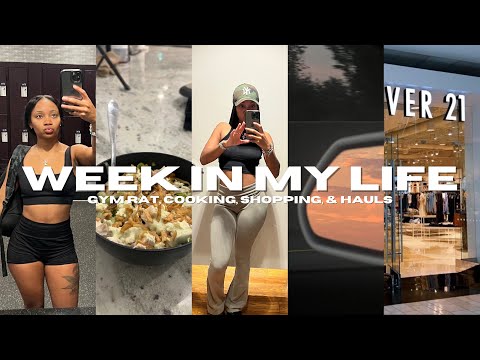 week in my life ⭐︎ gym rat, shopping, hauls, cooking, grocery shopping