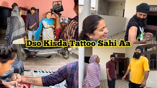 Dso Kisda Tattoo Sahi Aa Sandeep Da Ja Preet Da 😍