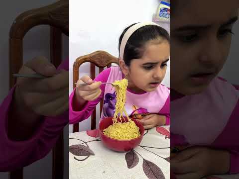 شو هاد بطالع أندومي صوت غريب 🤔🍜 #shorts