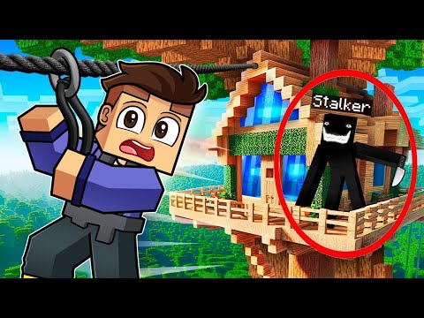 Sobreviví 100 Días Perseguido por el STALKER en Minecraft!