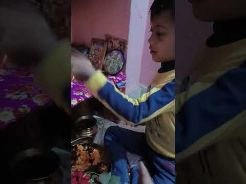 Chikku bhagwan ko kya sab bola 😊watch till end for mantra chanting by chikku 😊