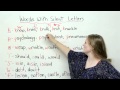 Silent Letters in English Words