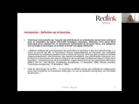 Le déséquilibre significatif et sa sanction dans le contrat de franchise | Frédéric Fournier