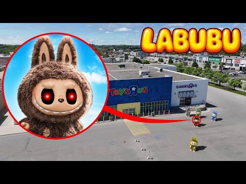 MON DRONE À TROUVÉ LABUBU DANS LA VRAIE VIE !!