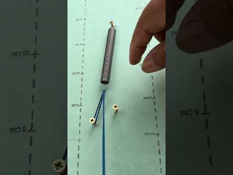 Perfect tension! Rope and spring tricks! #LifeTips #Shortfilm
