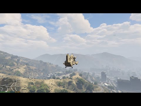 GTA 5 Game Military Helicopter